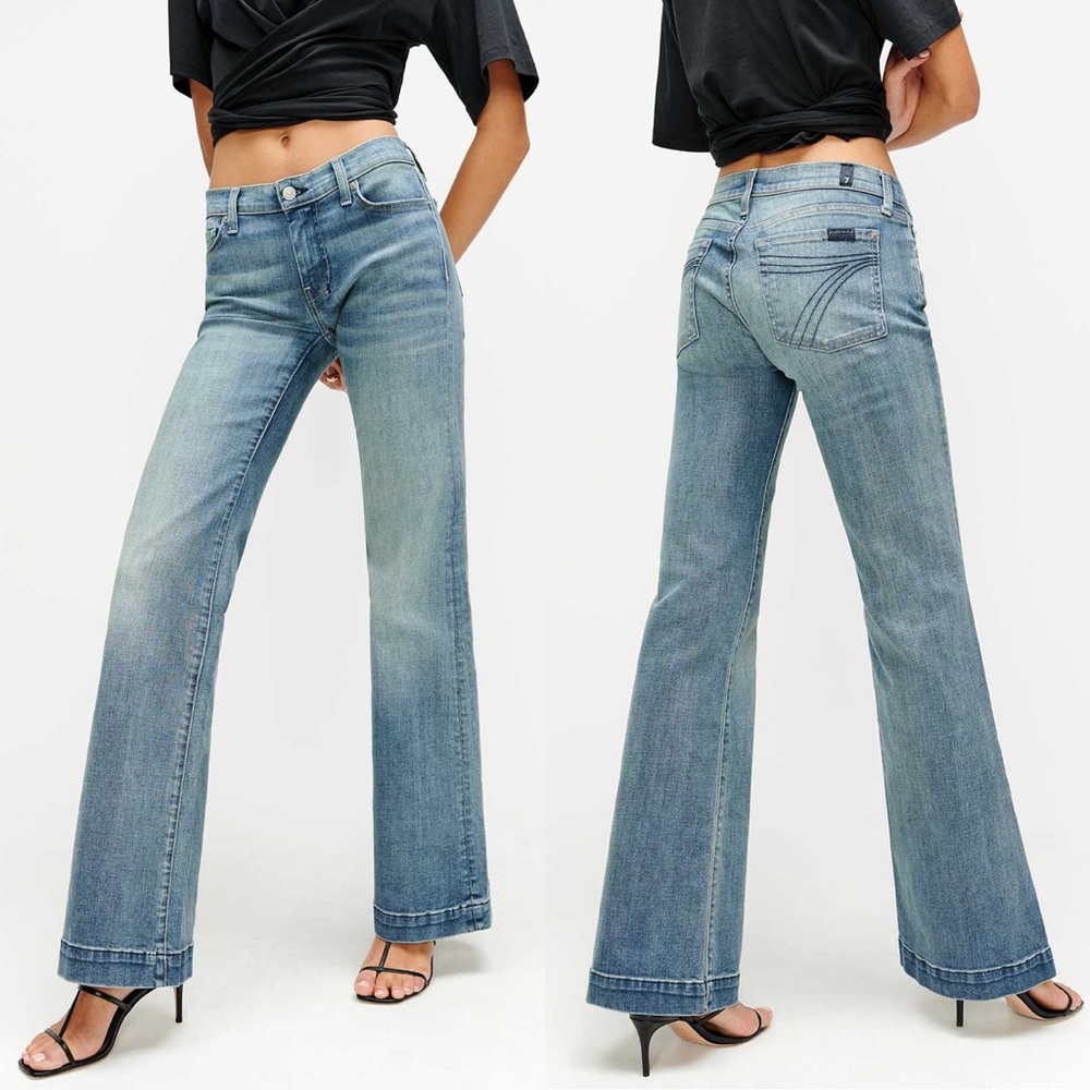 7 For All Mankind Jeans 27X35 Dojo Medium NY NWT!